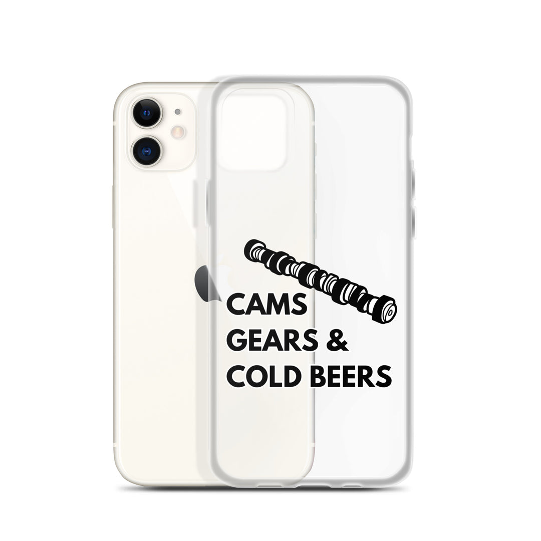 Cams Gears & Cold Beers Iphone Case