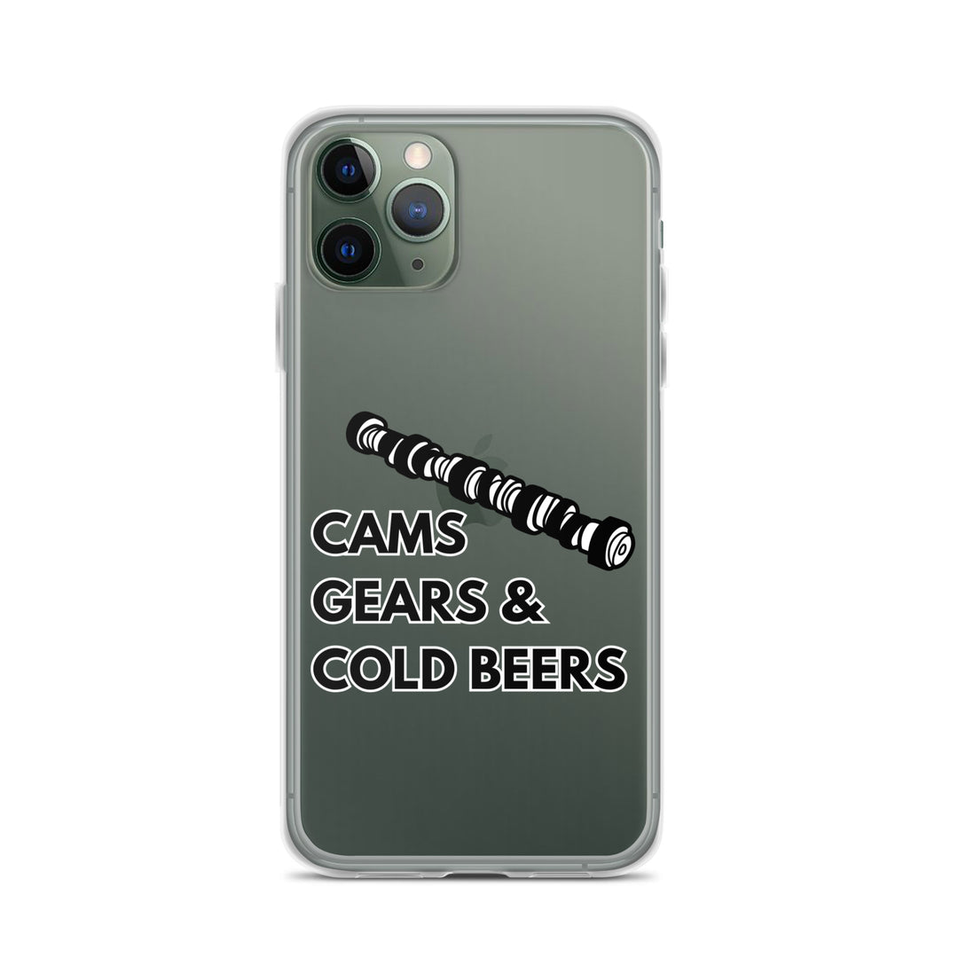Cams Gears & Cold Beers Iphone Case