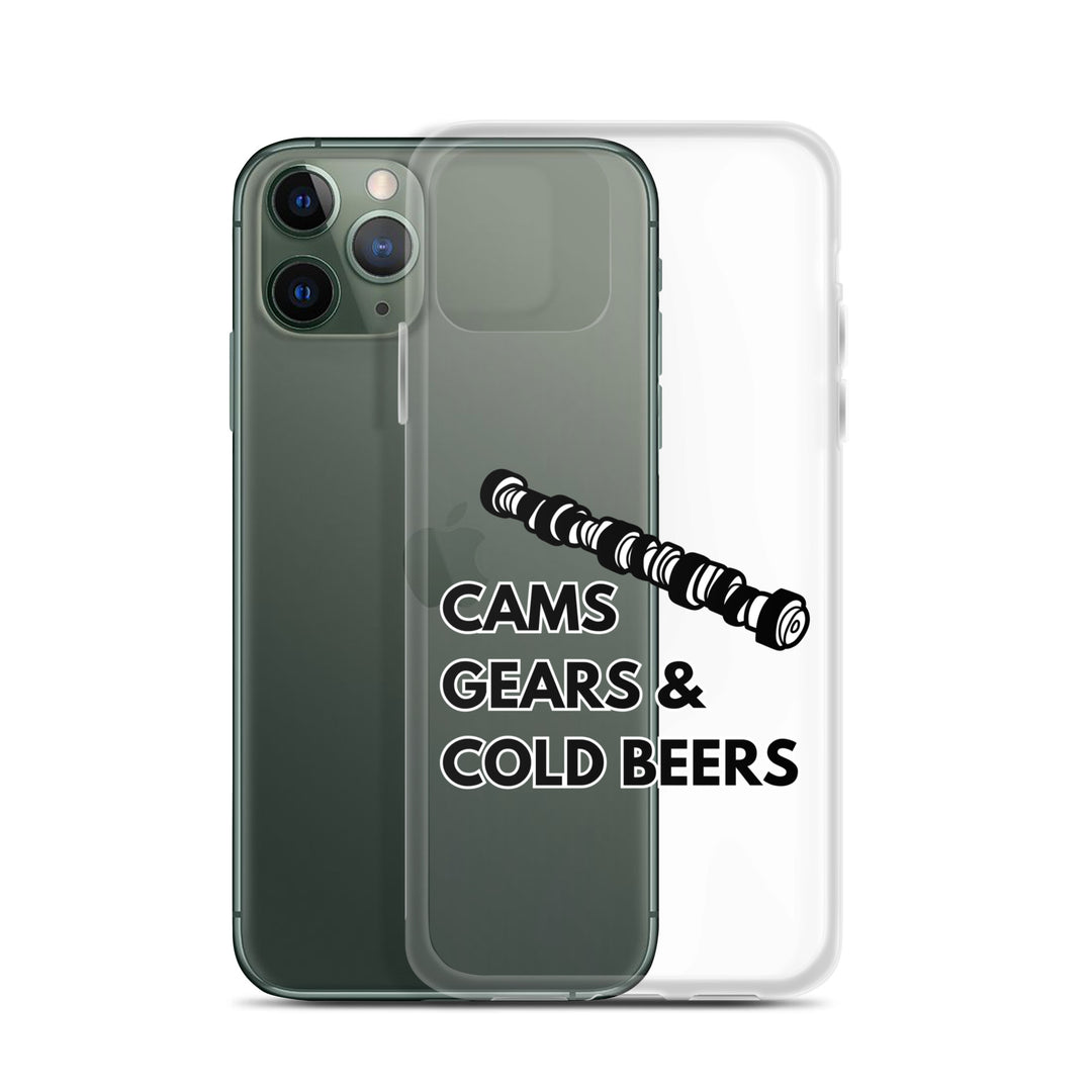 Cams Gears & Cold Beers Iphone Case