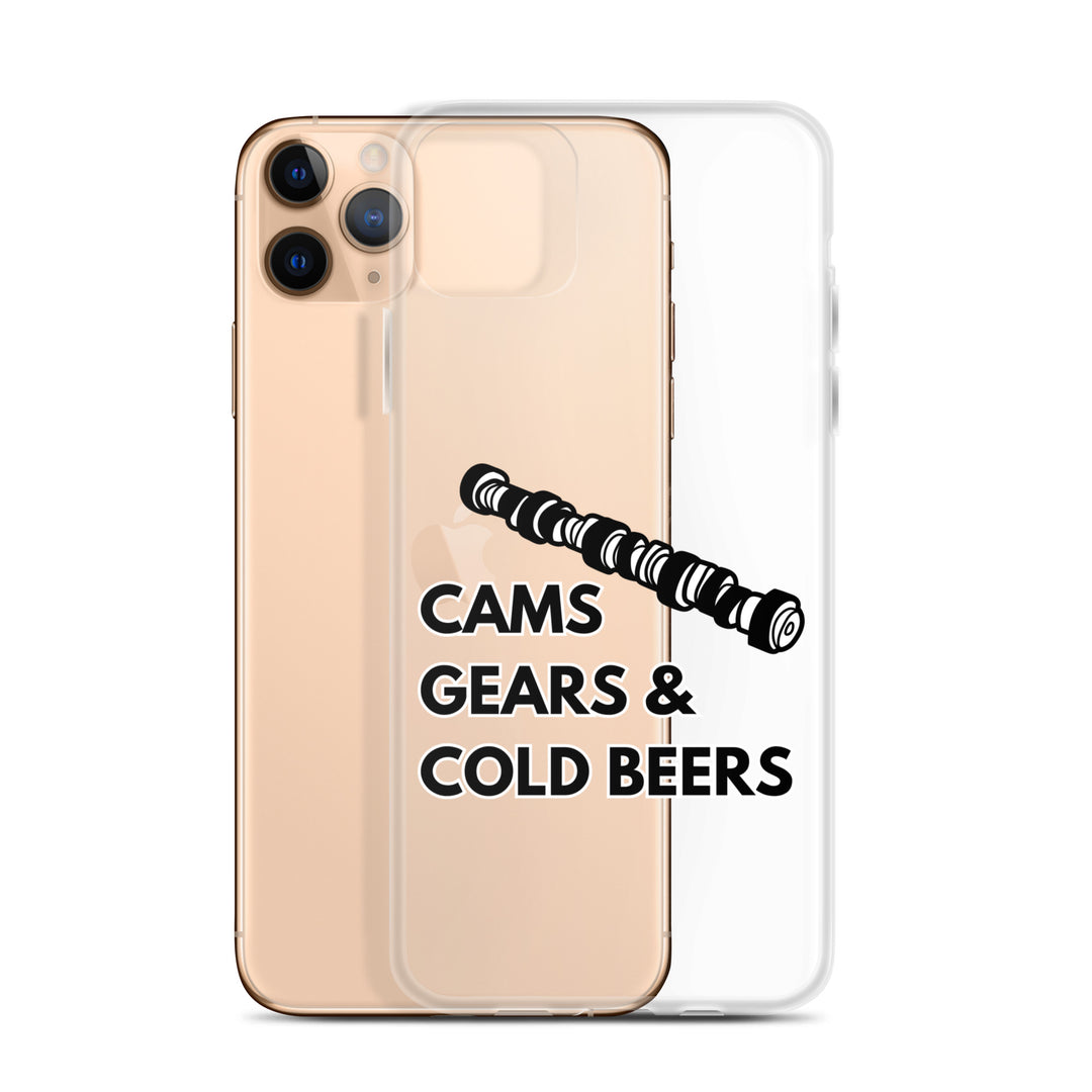 Cams Gears & Cold Beers Iphone Case