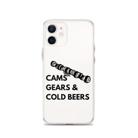 Cams Gears & Cold Beers Iphone Case