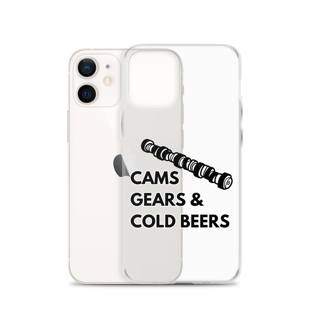 Cams Gears & Cold Beers Iphone Case