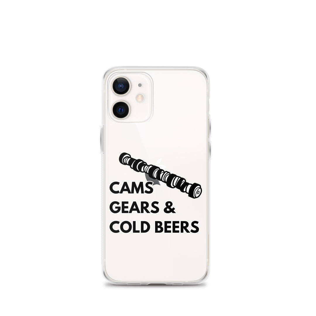 Cams Gears & Cold Beers Iphone Case