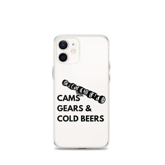Cams Gears & Cold Beers Iphone Case