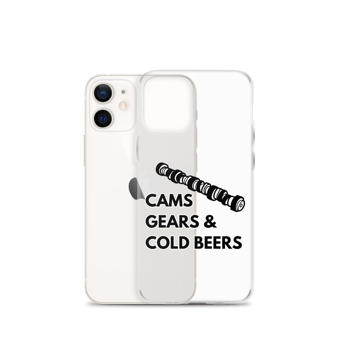 Cams Gears & Cold Beers Iphone Case