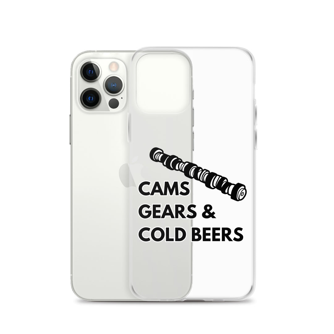 Cams Gears & Cold Beers Iphone Case