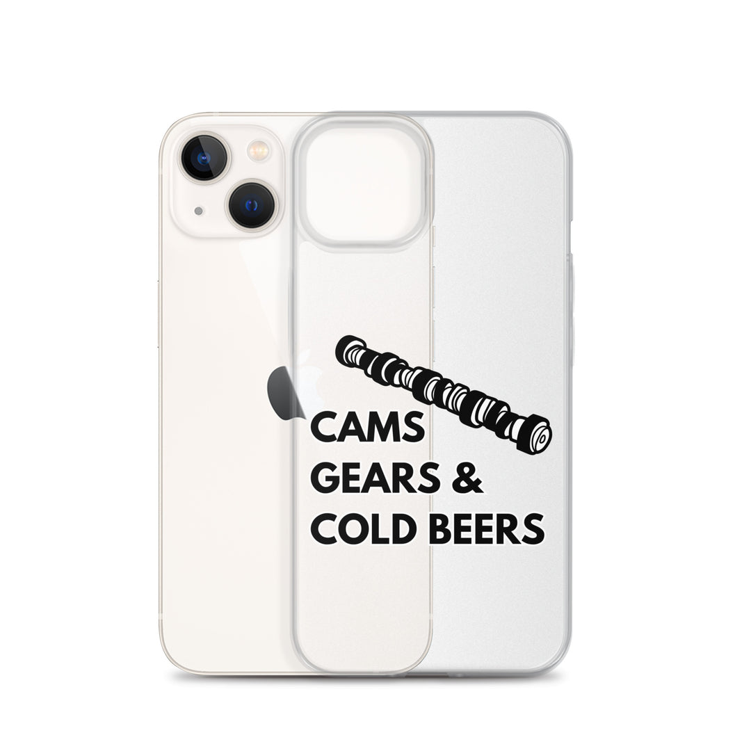 Cams Gears & Cold Beers Iphone Case