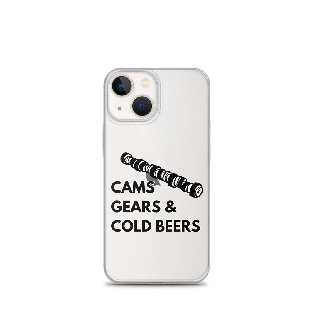 Cams Gears & Cold Beers Iphone Case