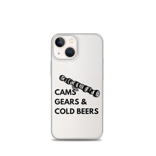 Cams Gears & Cold Beers Iphone Case
