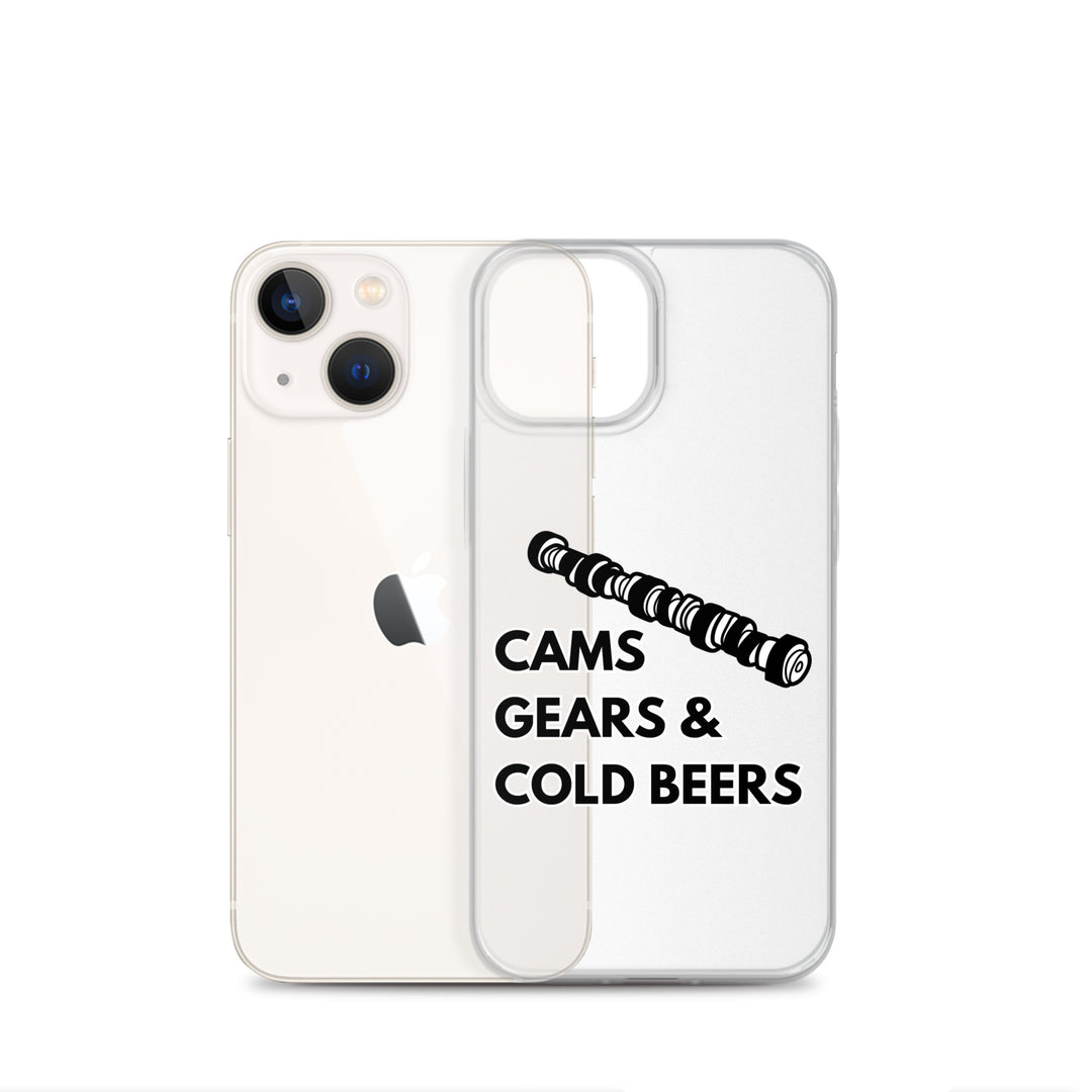 Cams Gears & Cold Beers Iphone Case