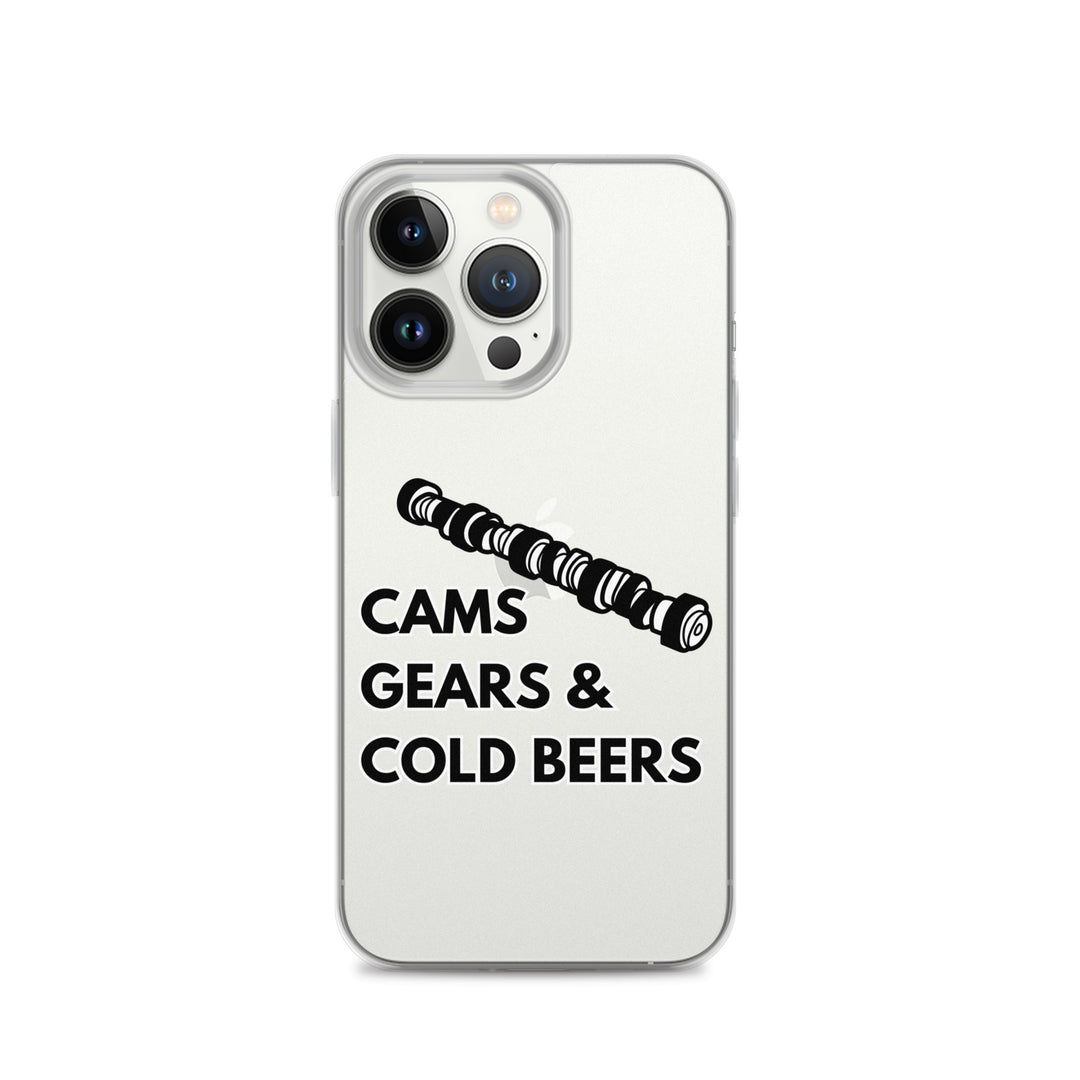 Cams Gears & Cold Beers Iphone Case