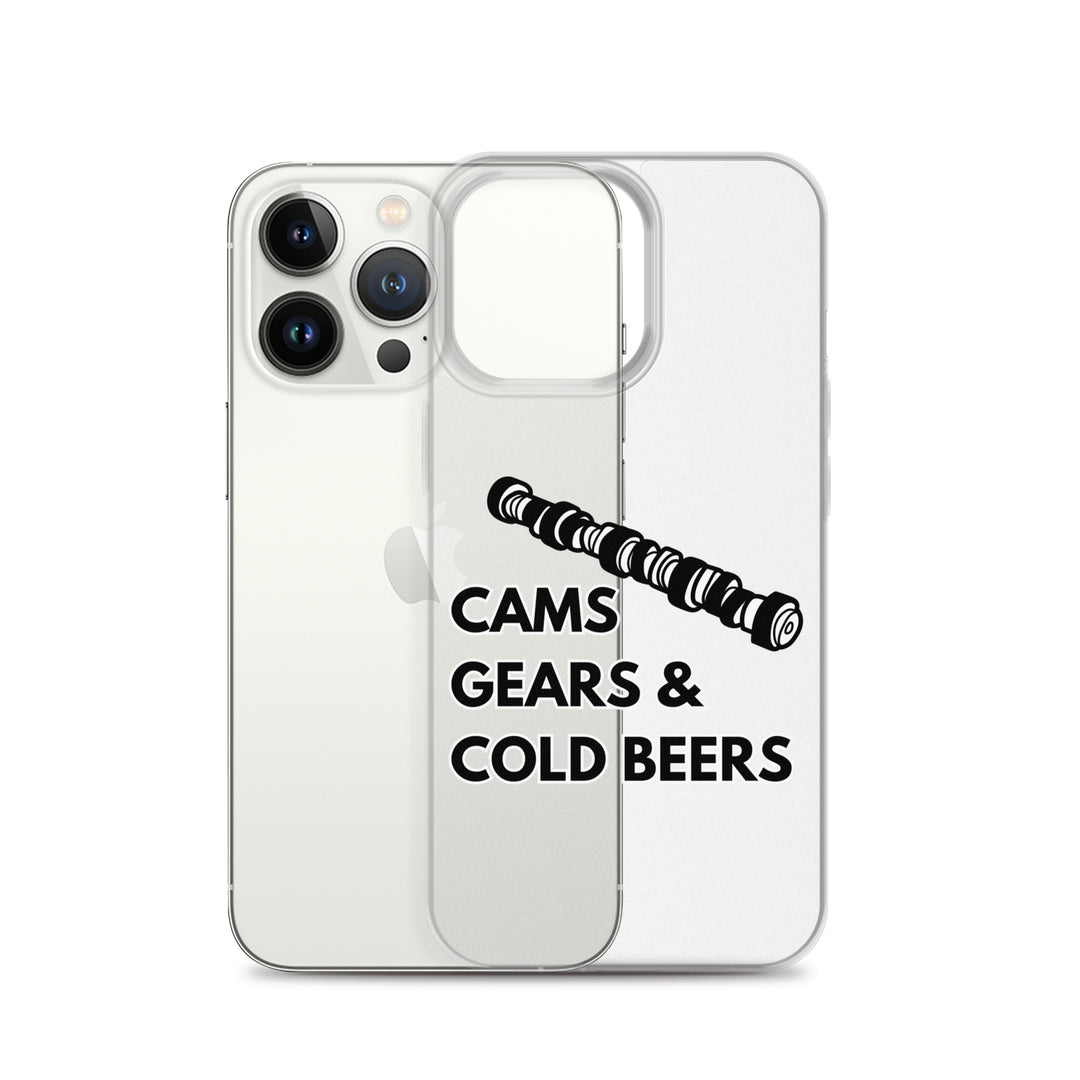Cams Gears & Cold Beers Iphone Case