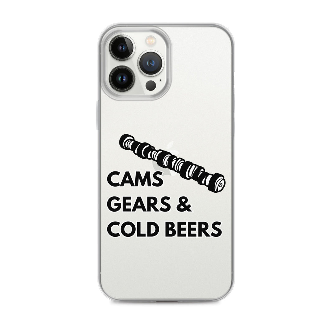 Cams Gears & Cold Beers Iphone Case