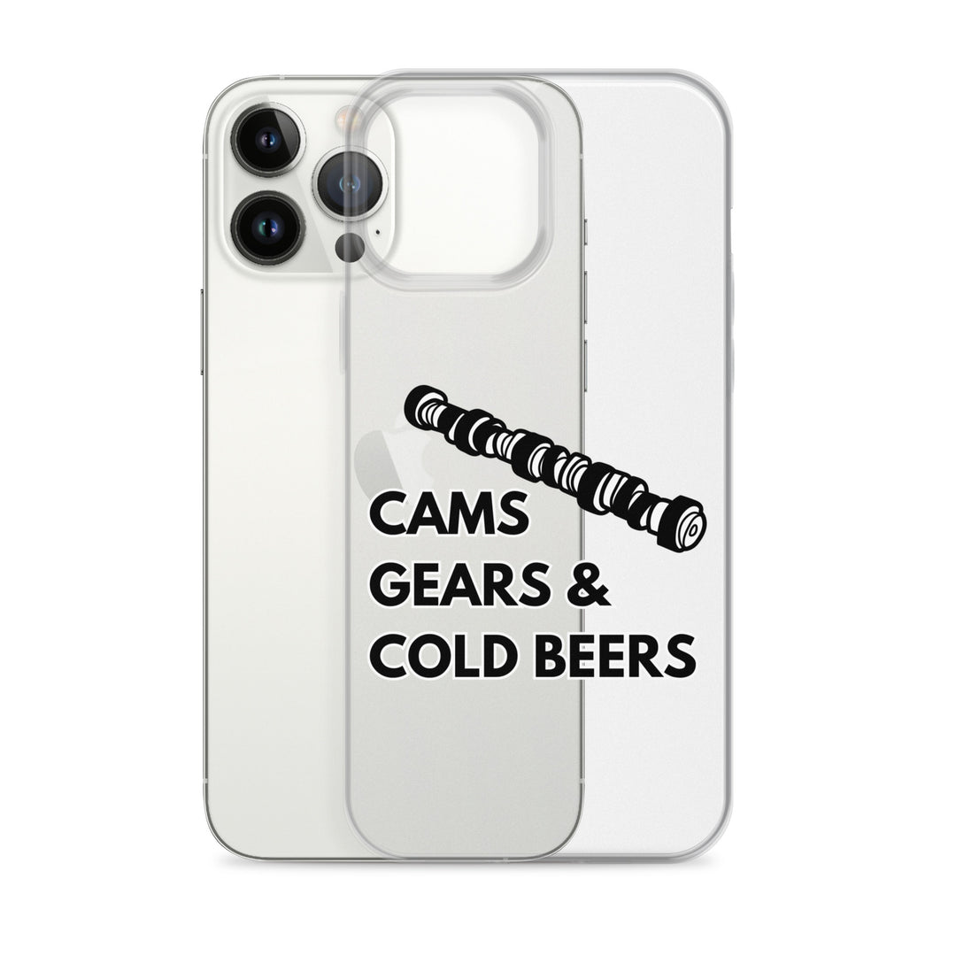 Cams Gears & Cold Beers Iphone Case