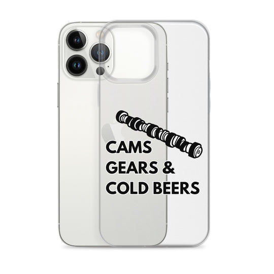Cams Gears & Cold Beers Iphone Case
