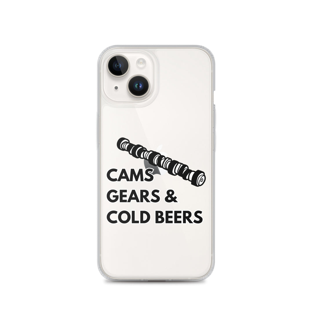 Cams Gears & Cold Beers Iphone Case