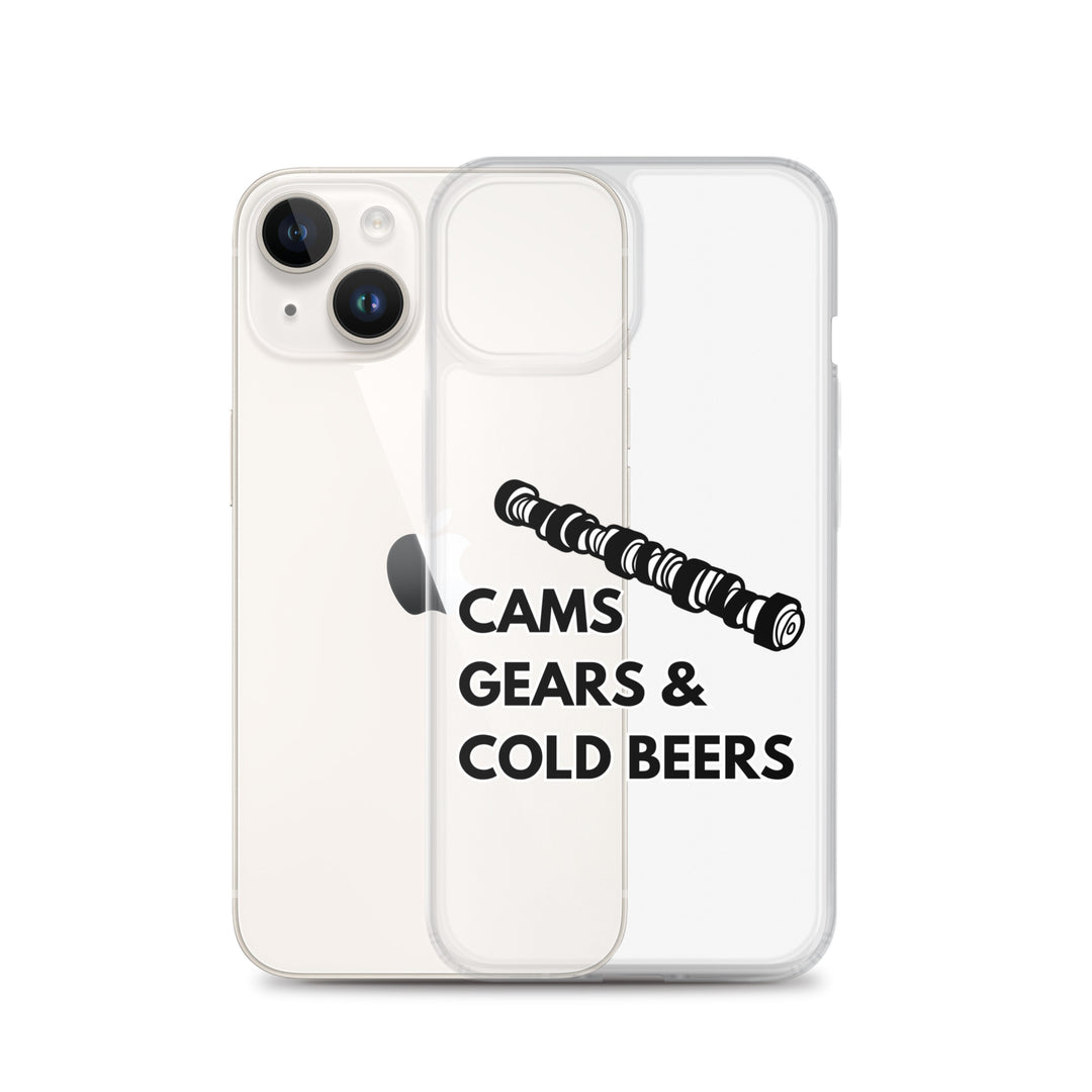 Cams Gears & Cold Beers Iphone Case