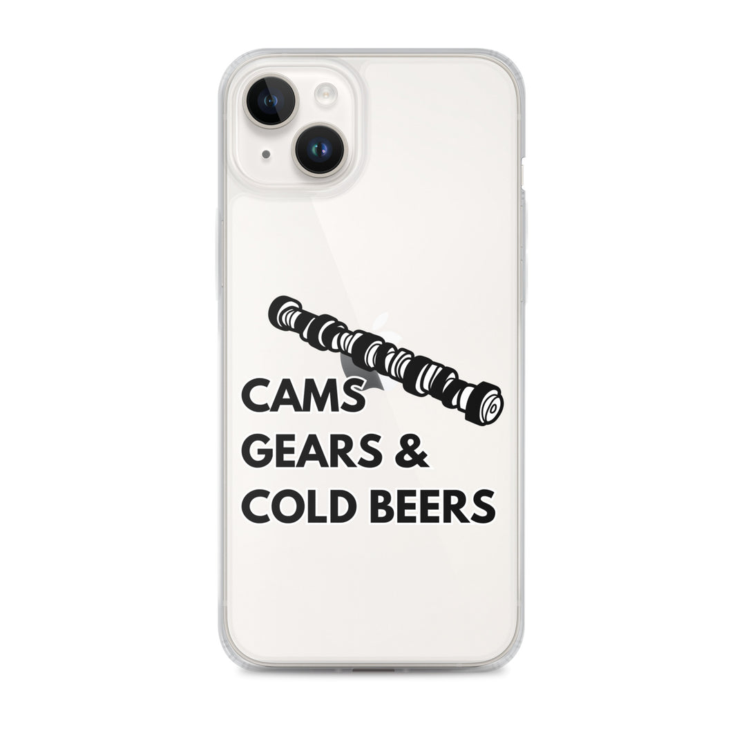 Cams Gears & Cold Beers Iphone Case