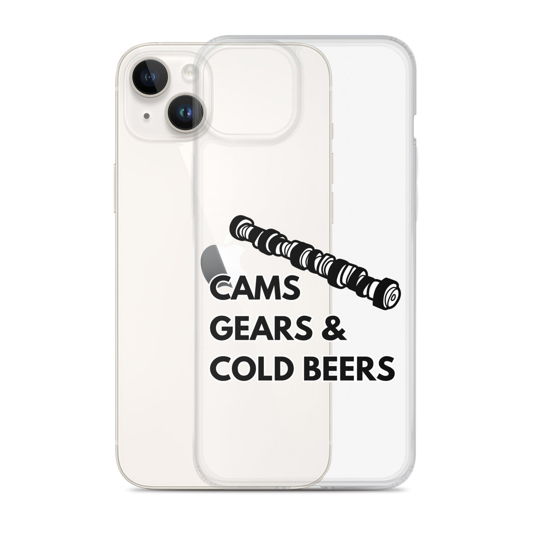 Cams Gears & Cold Beers Iphone Case