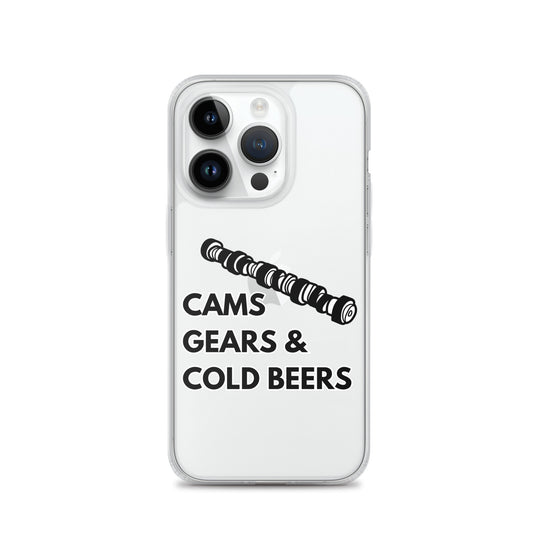 Cams Gears & Cold Beers Iphone Case