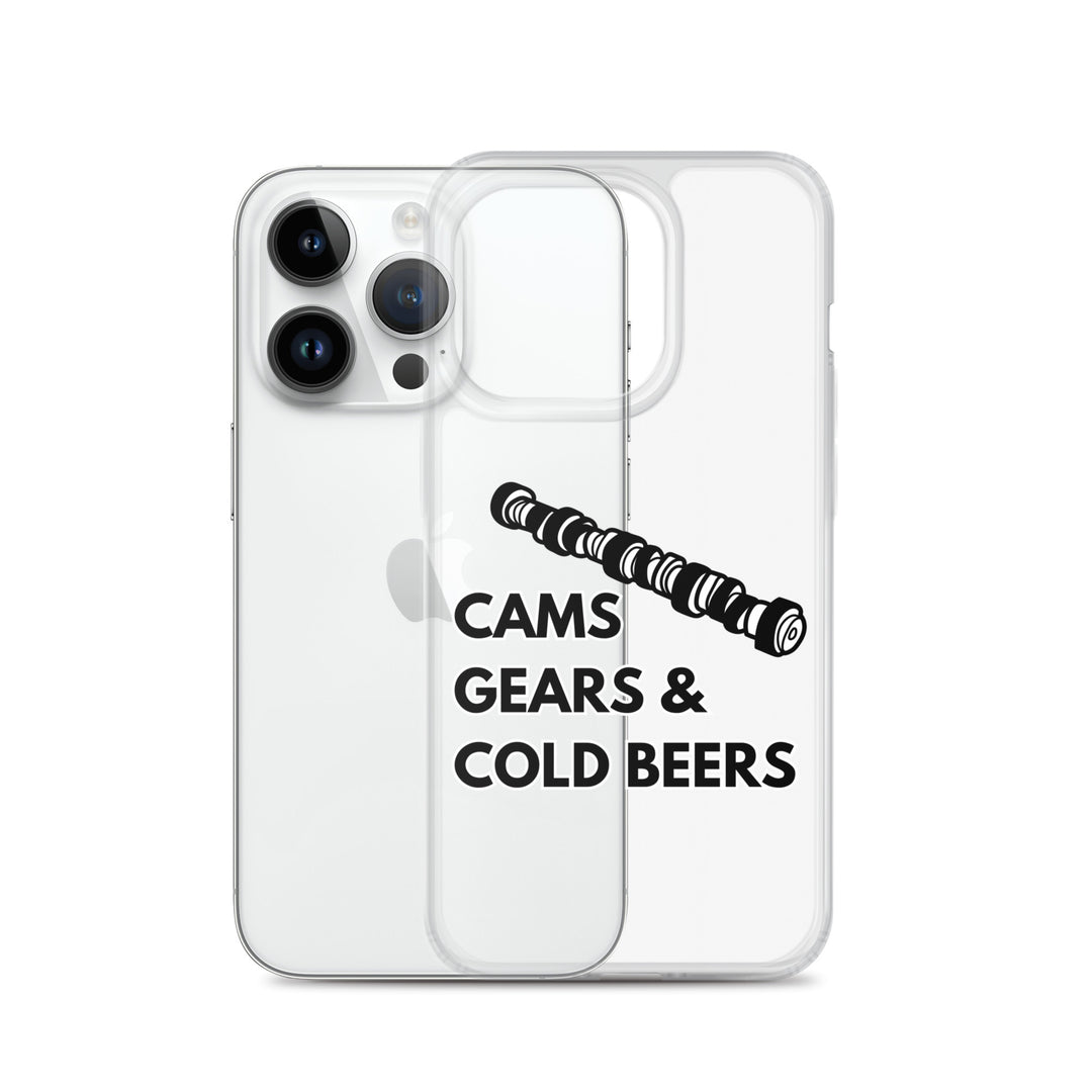 Cams Gears & Cold Beers Iphone Case