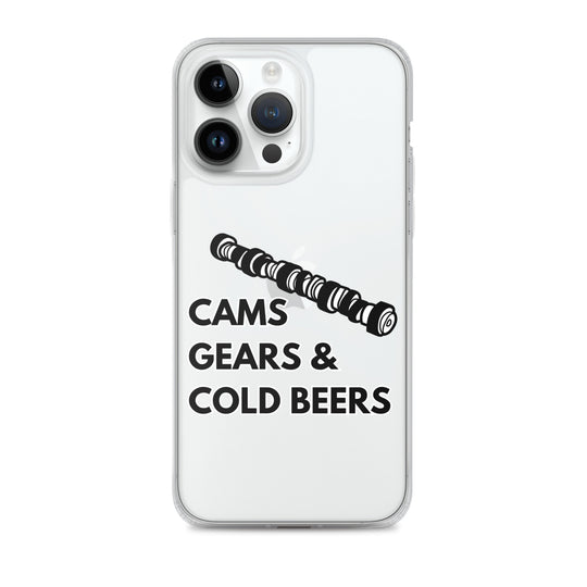 Cams Gears & Cold Beers Iphone Case