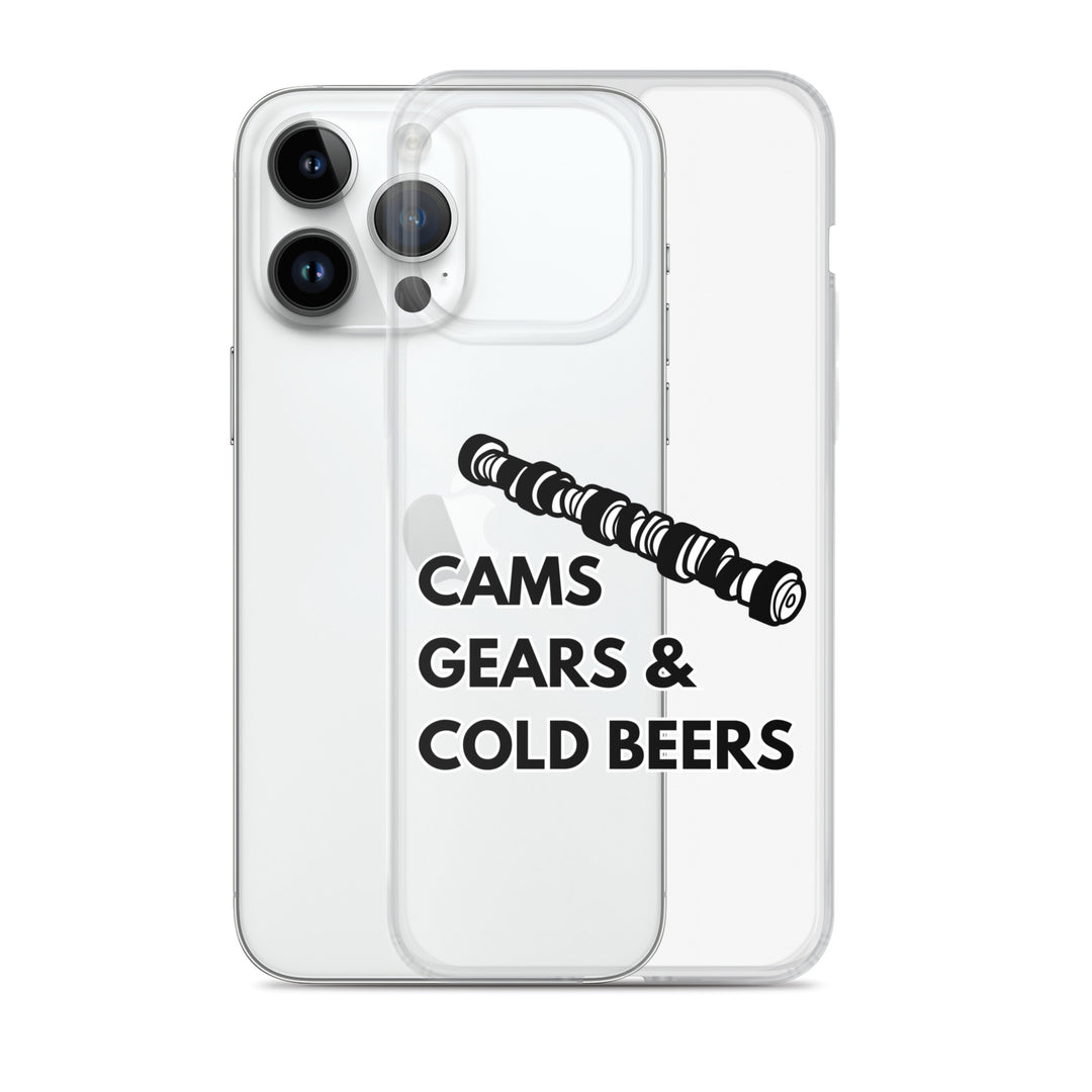 Cams Gears & Cold Beers Iphone Case