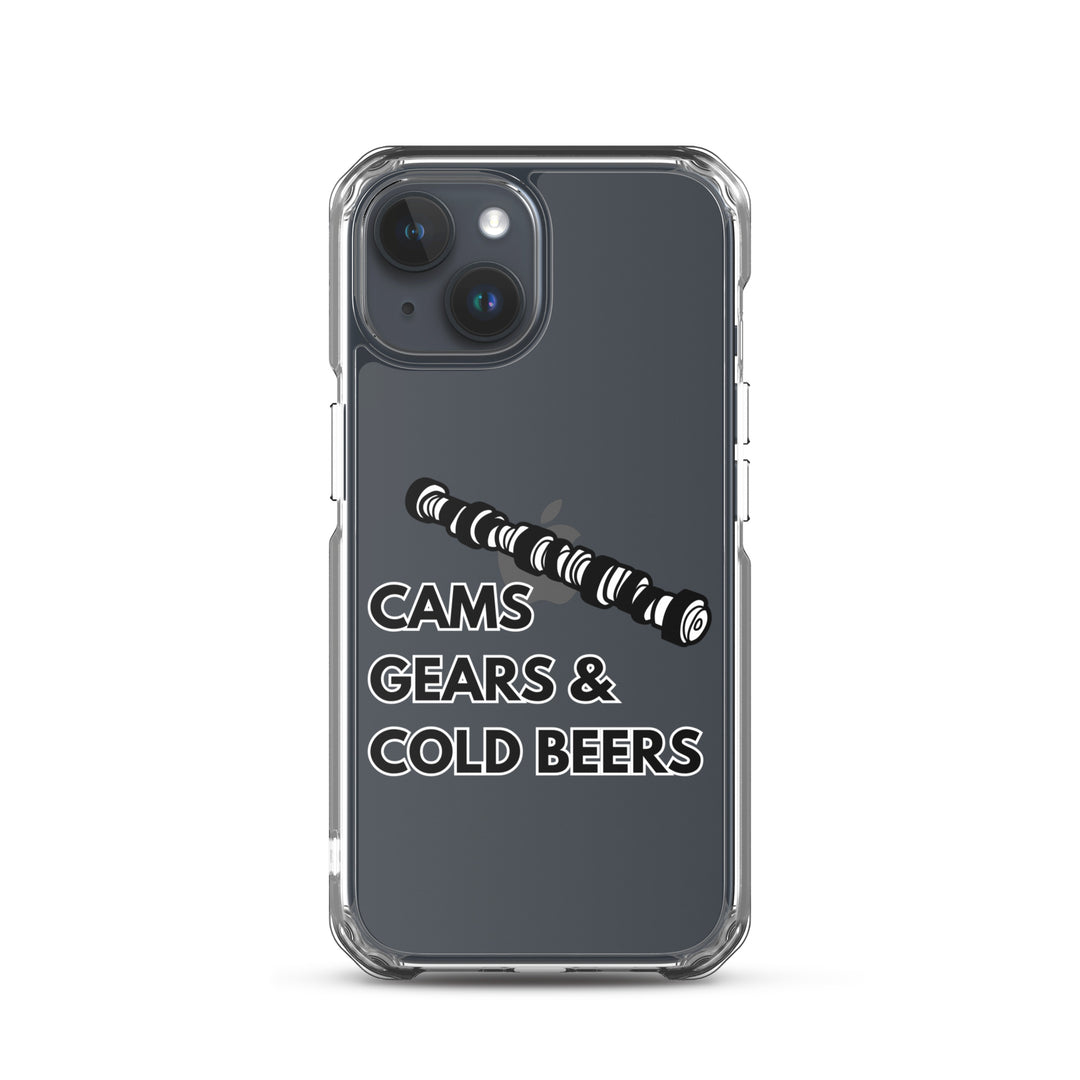 Cams Gears & Cold Beers Iphone Case