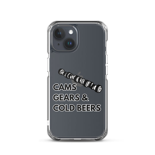 Cams Gears & Cold Beers Iphone Case