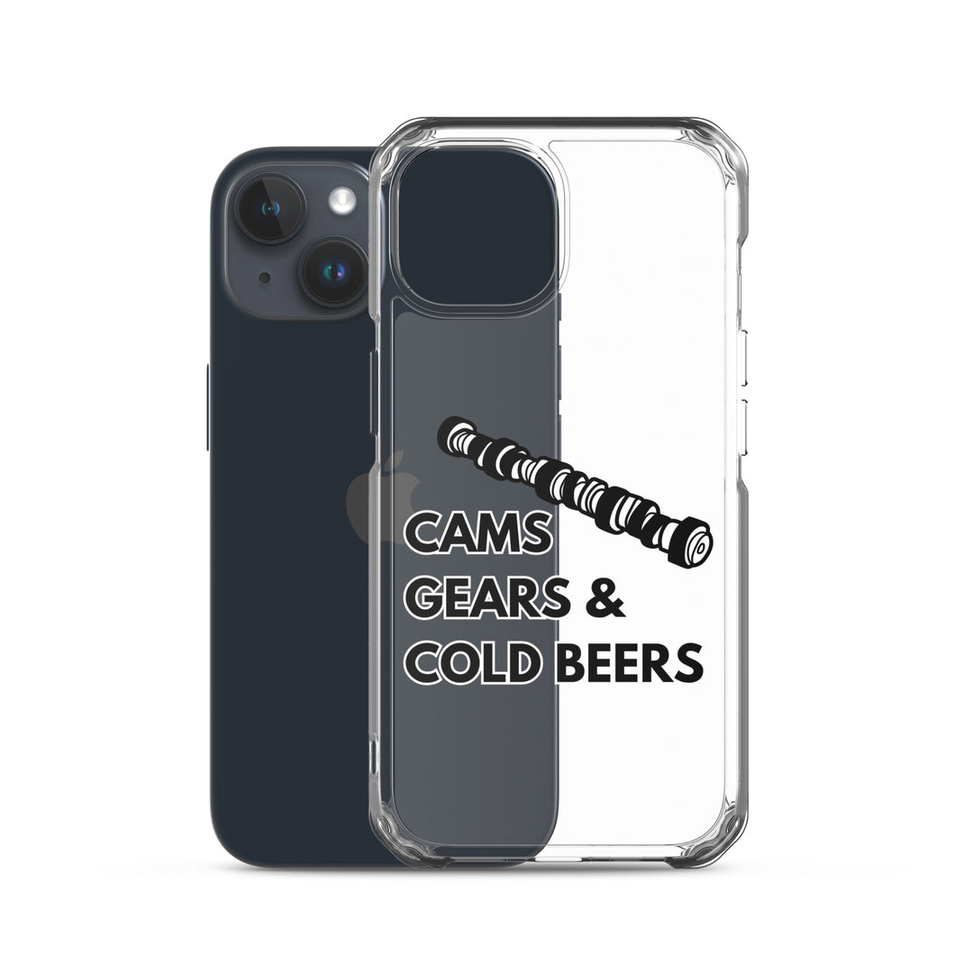Cams Gears & Cold Beers Iphone Case