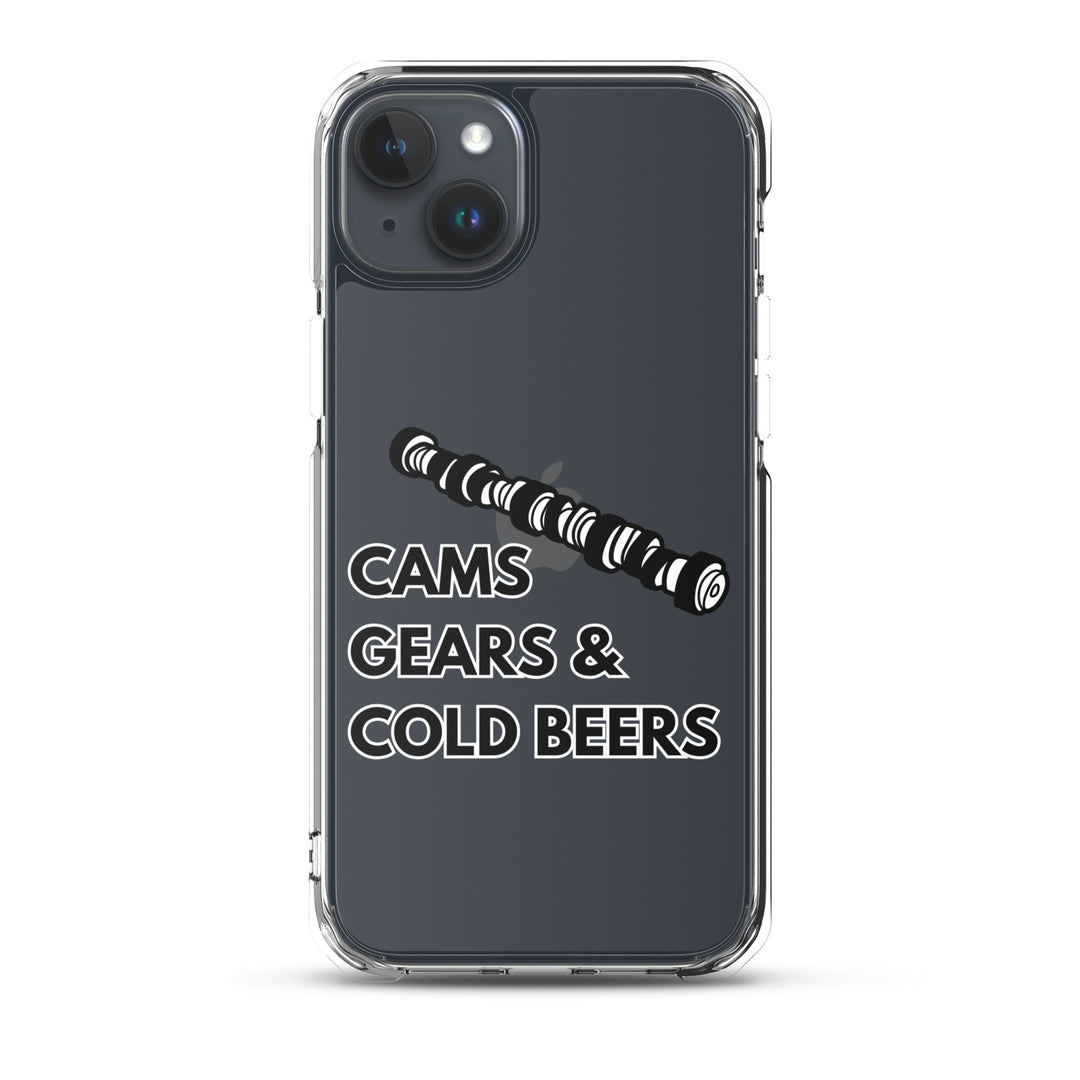Cams Gears & Cold Beers Iphone Case