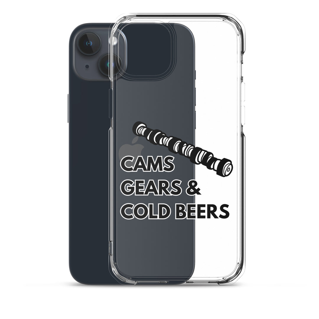Cams Gears & Cold Beers Iphone Case