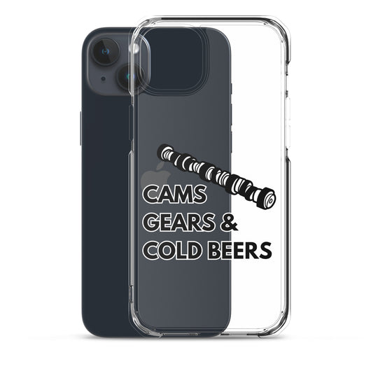 Cams Gears & Cold Beers Iphone Case