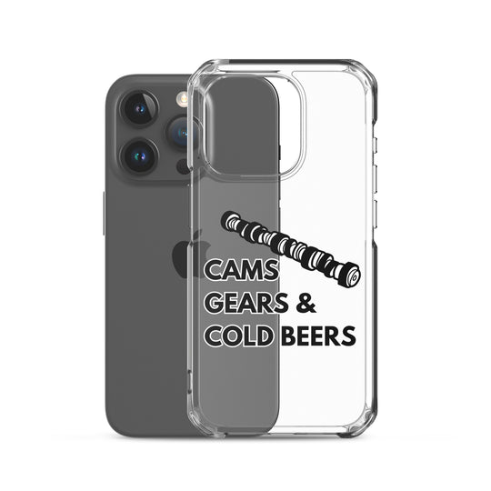 Cams Gears & Cold Beers Iphone Case