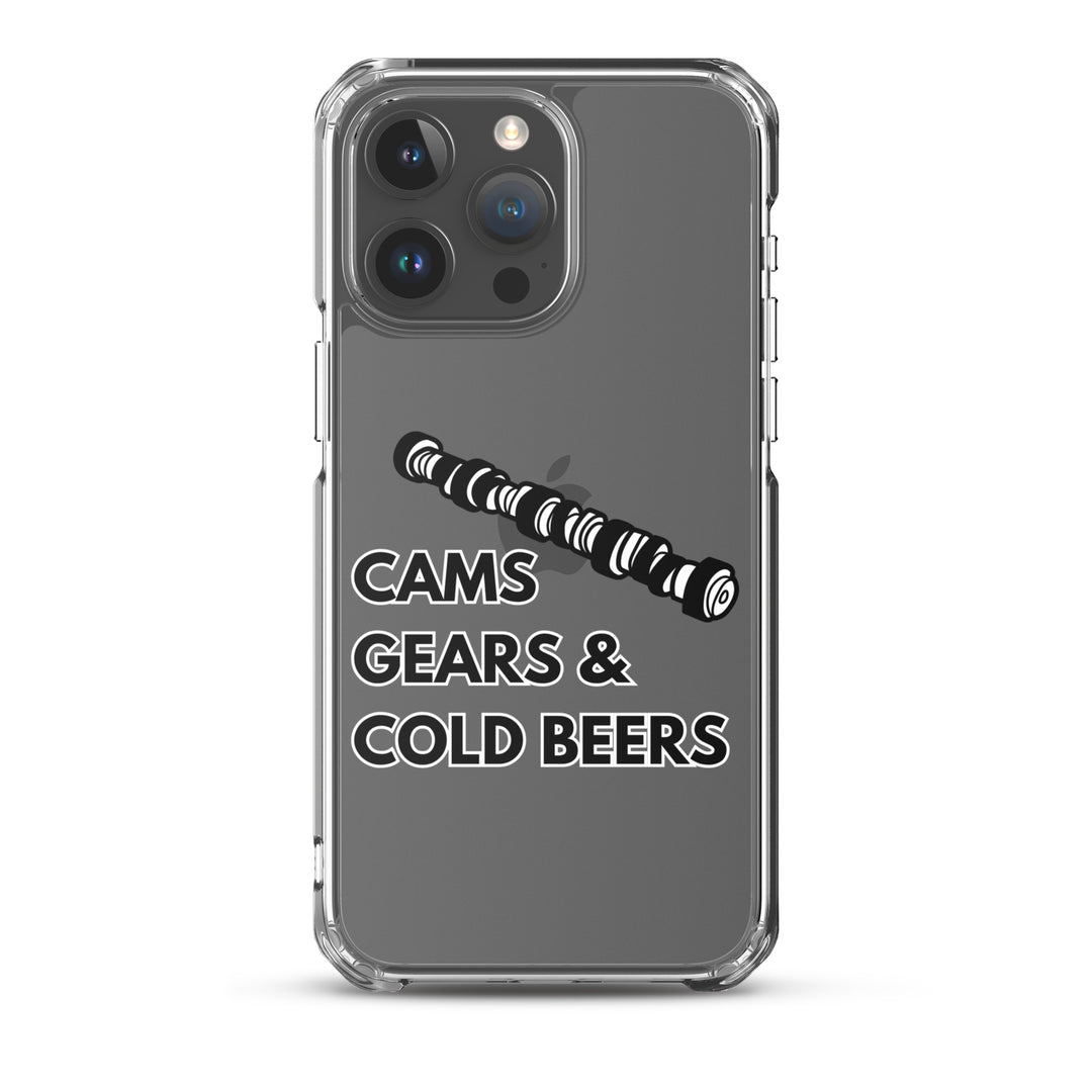 Cams Gears & Cold Beers Iphone Case