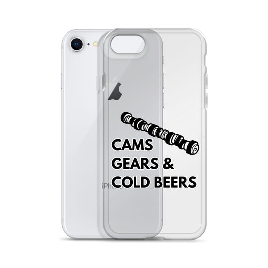 Cams Gears & Cold Beers Iphone Case