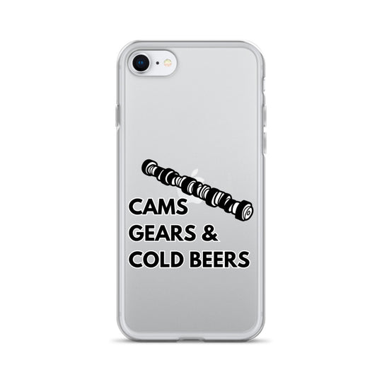 Cams Gears & Cold Beers Iphone Case