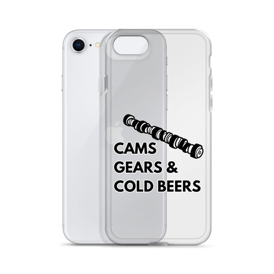 Cams Gears & Cold Beers Iphone Case