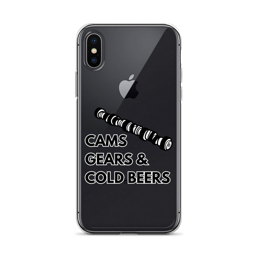 Cams Gears & Cold Beers Iphone Case