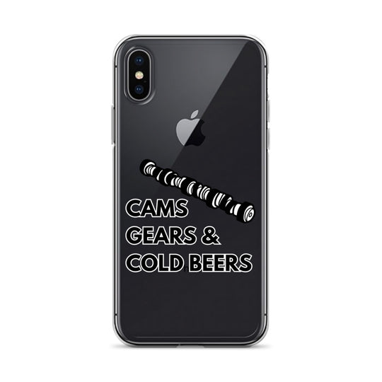 Cams Gears & Cold Beers Iphone Case