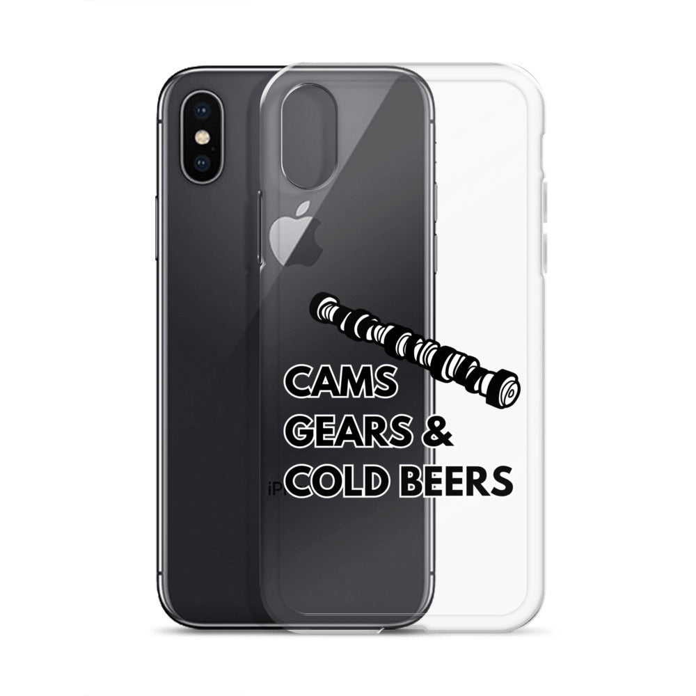 Cams Gears & Cold Beers Iphone Case