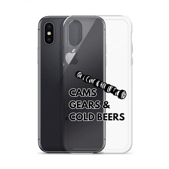 Cams Gears & Cold Beers Iphone Case