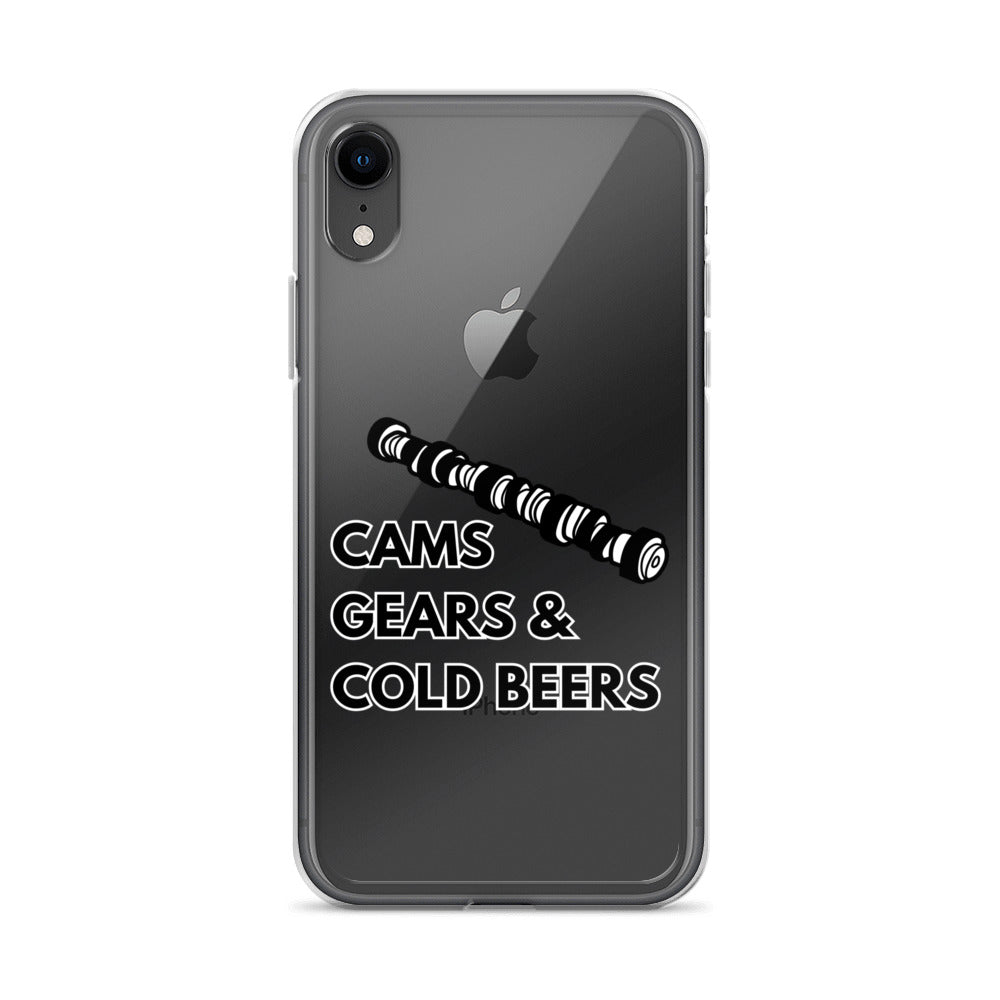 Cams Gears & Cold Beers Iphone Case