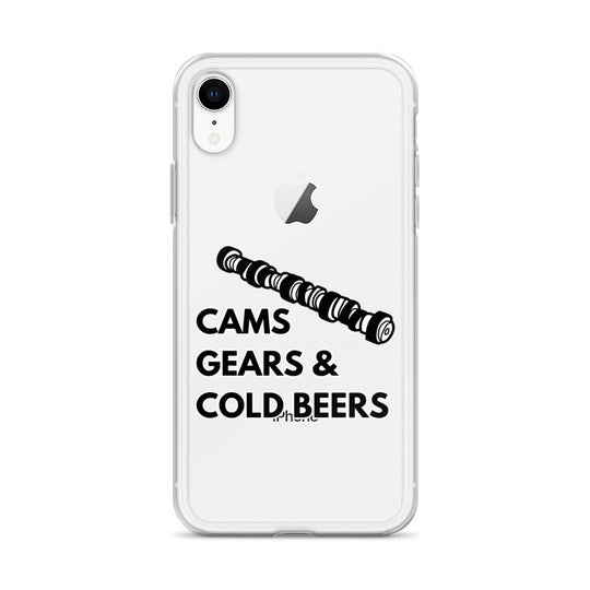 Cams Gears & Cold Beers Iphone Case