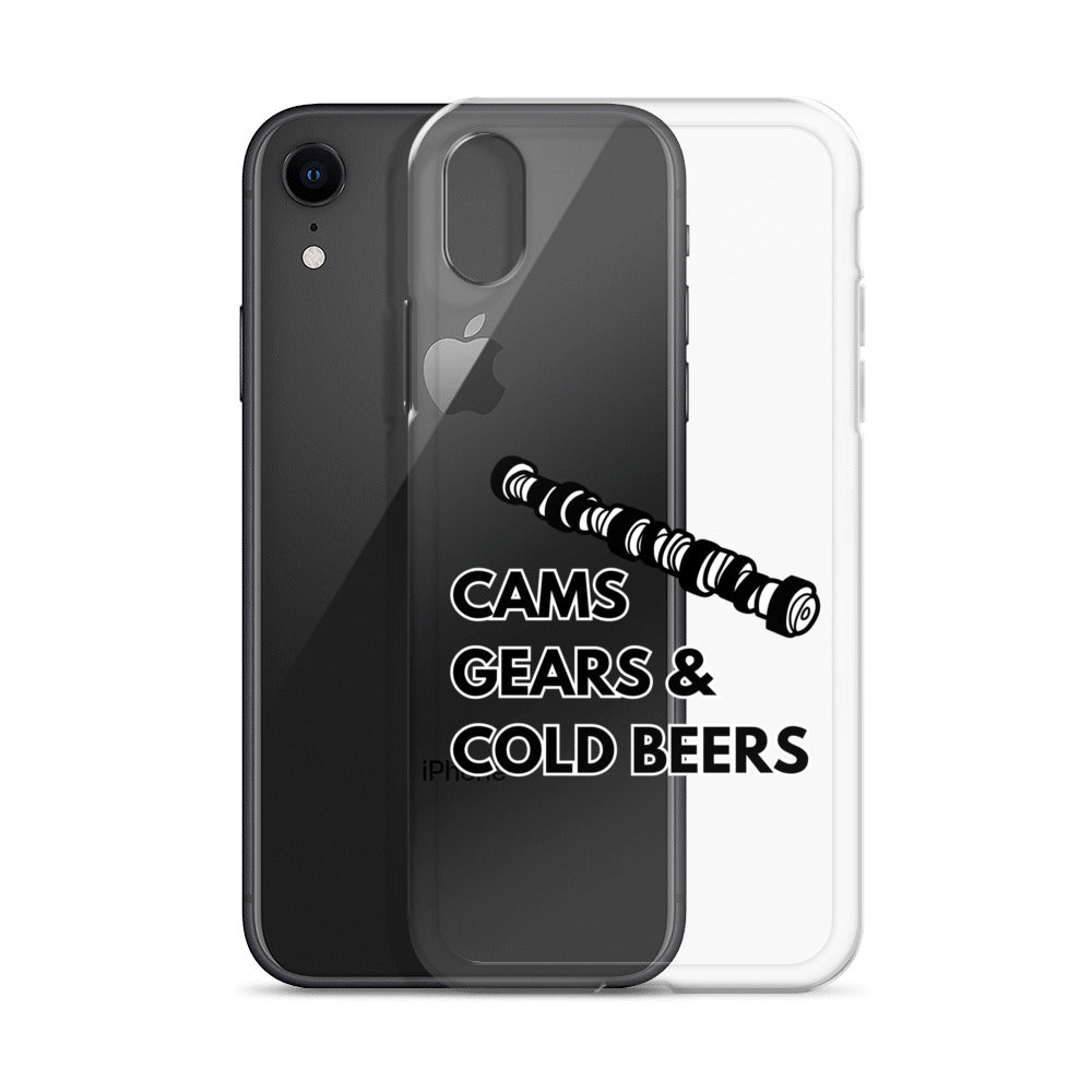 Cams Gears & Cold Beers Iphone Case