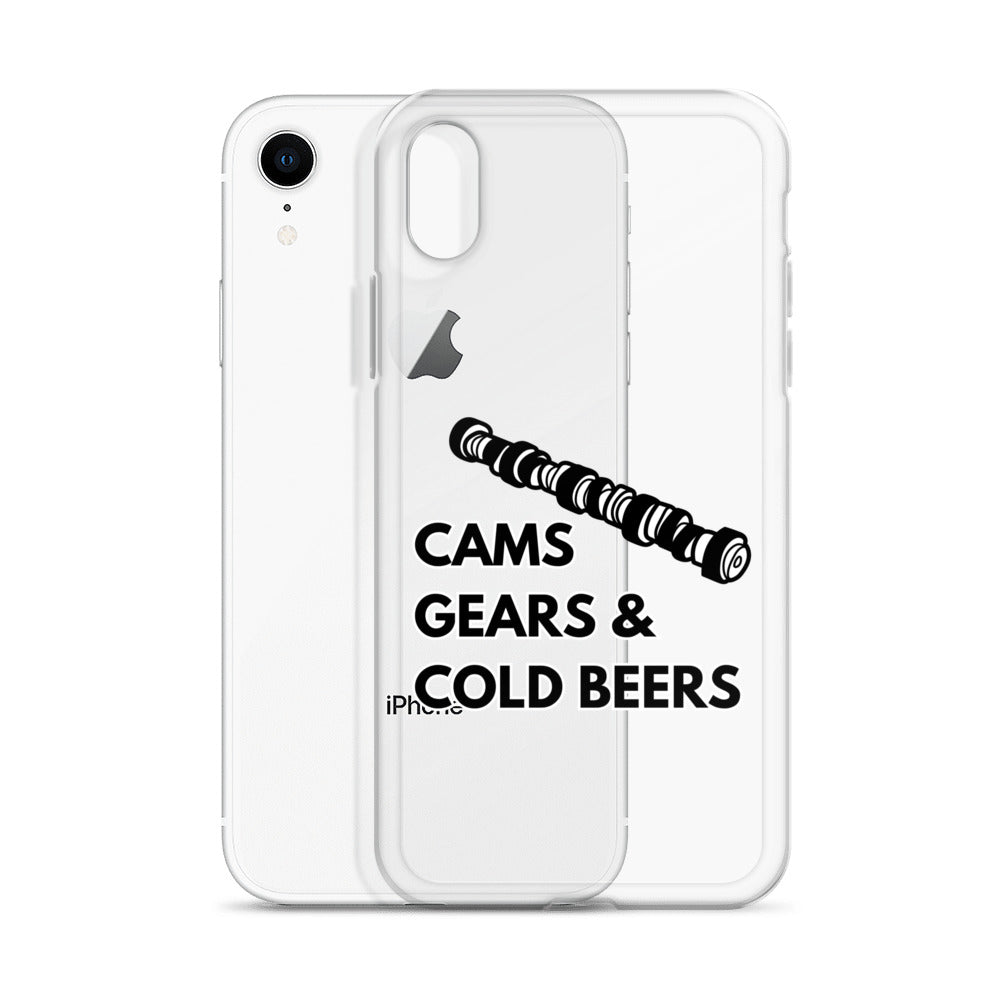 Cams Gears & Cold Beers Iphone Case